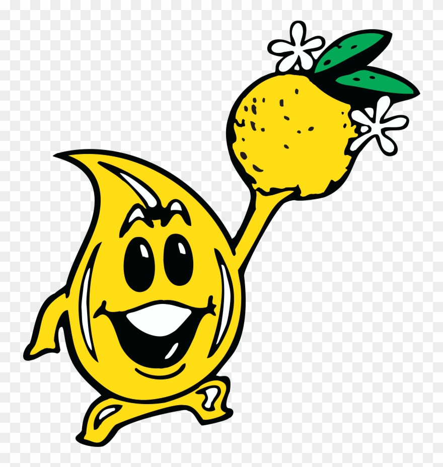 Lemon Clipart Emoji - Cartoon - Png Download