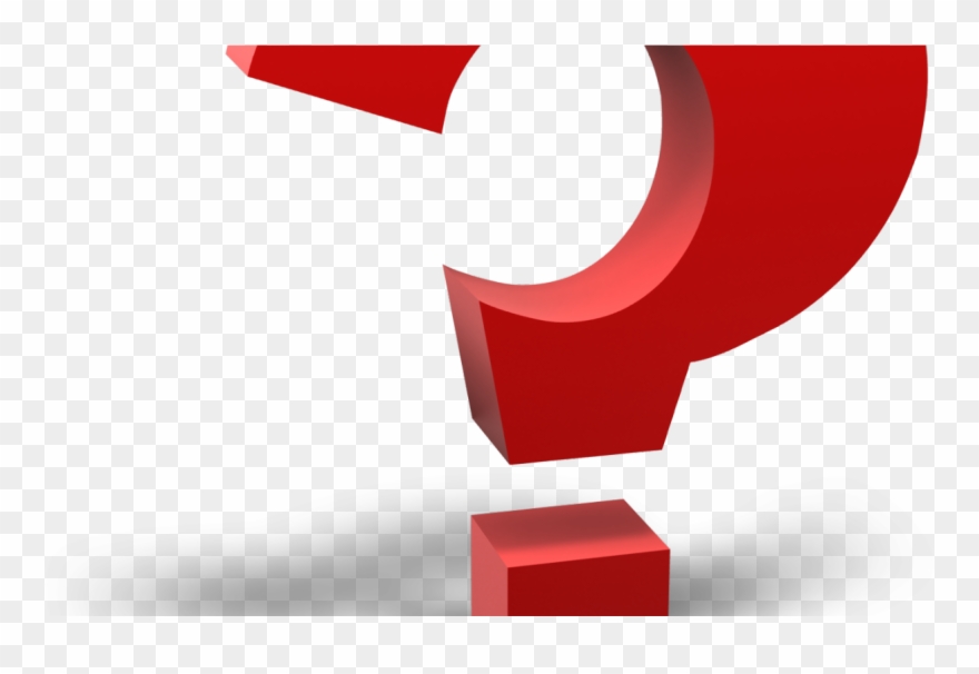 Question Mark 3d Png Clipart