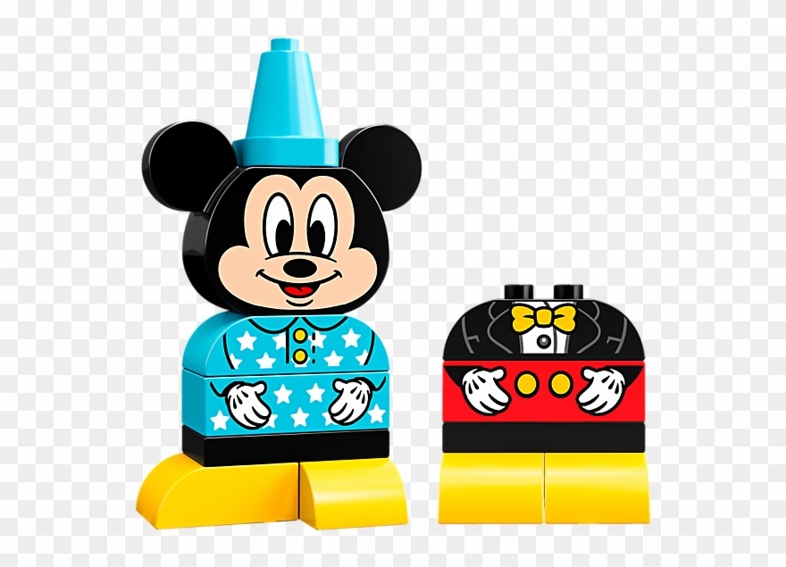 My First Mickey Build - Mickey Lego Duplo Clipart