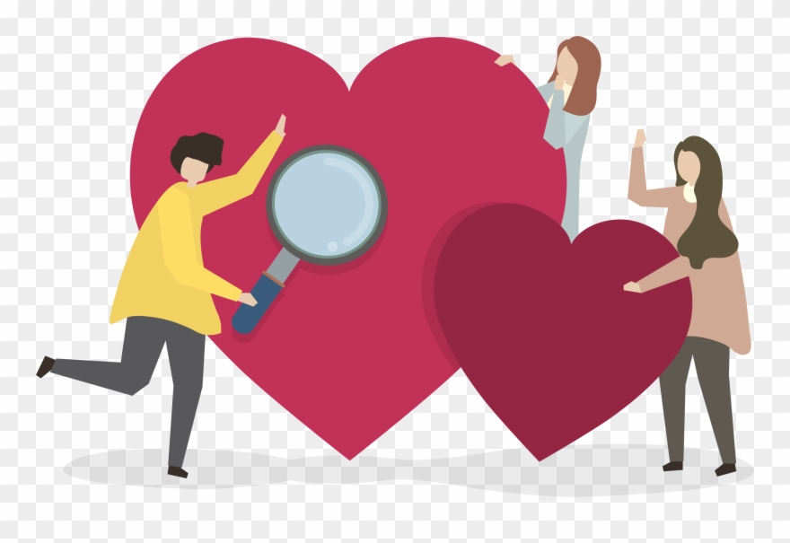 5 Signs Your Relationships Might Be In Trouble - Illustration Clipart