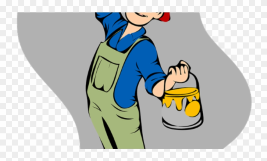 Clipart Painting House - Png Download