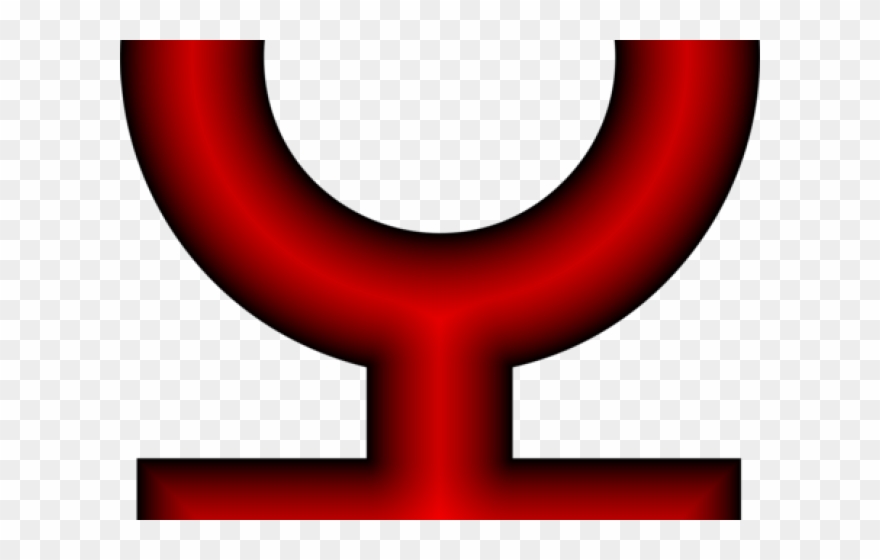 Cross Clipart Feminine - Circle - Png Download