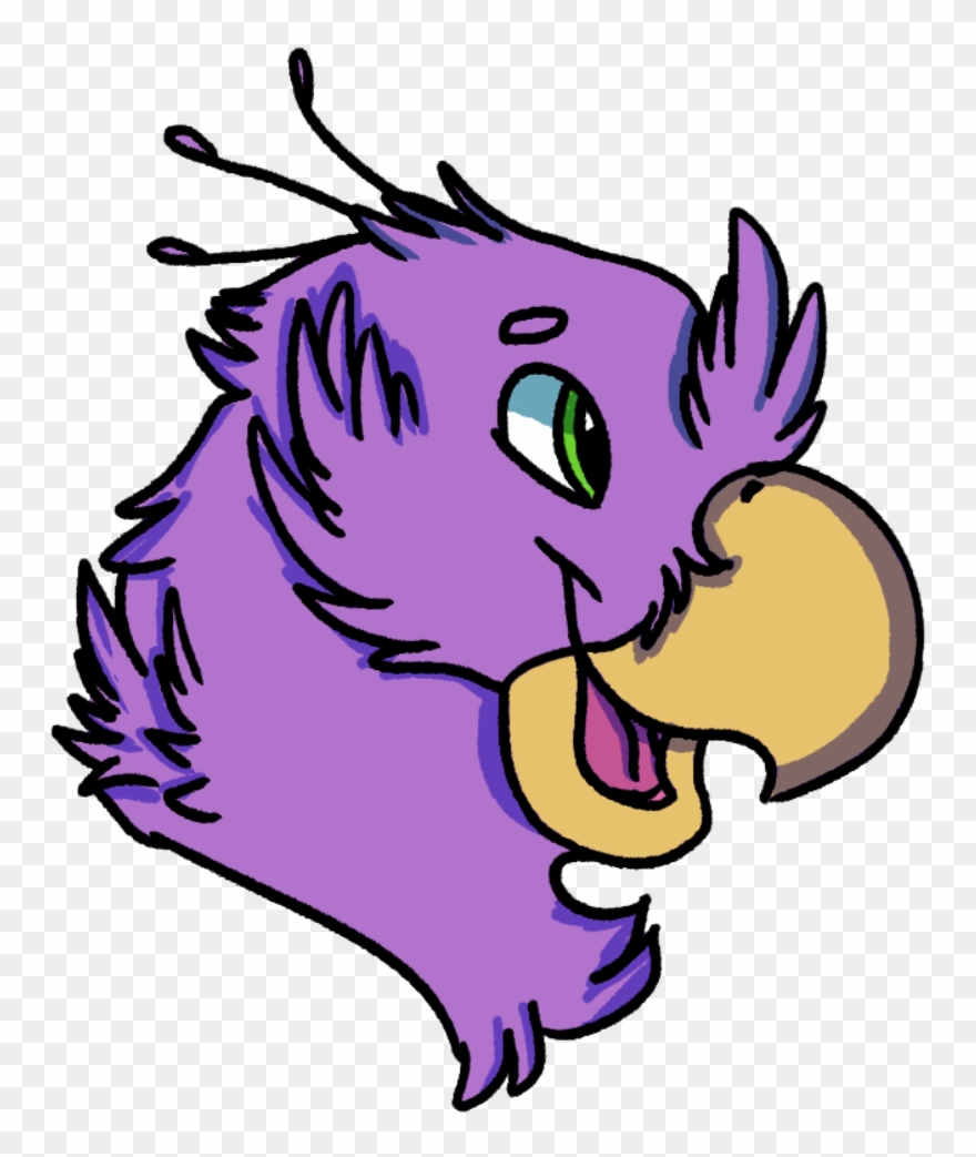 Captainbird, Bust, Griffon, Griffonized, Oc, Oc - Cartoon Clipart