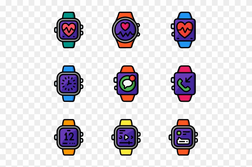 Smart Watches - Backpack Clipart