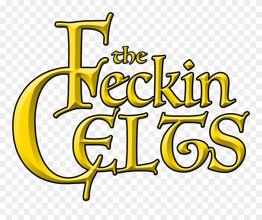 The Feckin Celts - Calligraphy Clipart