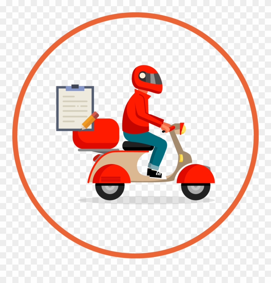 Delivery Icon Clip Art - Delivery Order Icon Png Transparent Png