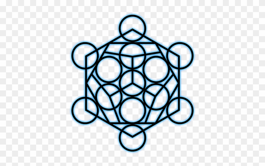 Click And Drag To Re-position The Image, If Desired - Crystal Grid Sacred Geometry Metatron's Cube Chakra Clipart