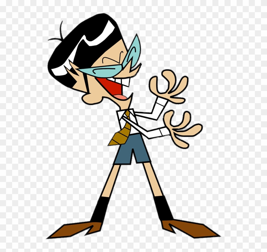Dexter's Laboratory Character Mandark Crazy Laugh - Mandark Dexter's Laboratory Clipart