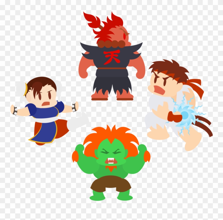 Street Fighter Clipart - Png Download