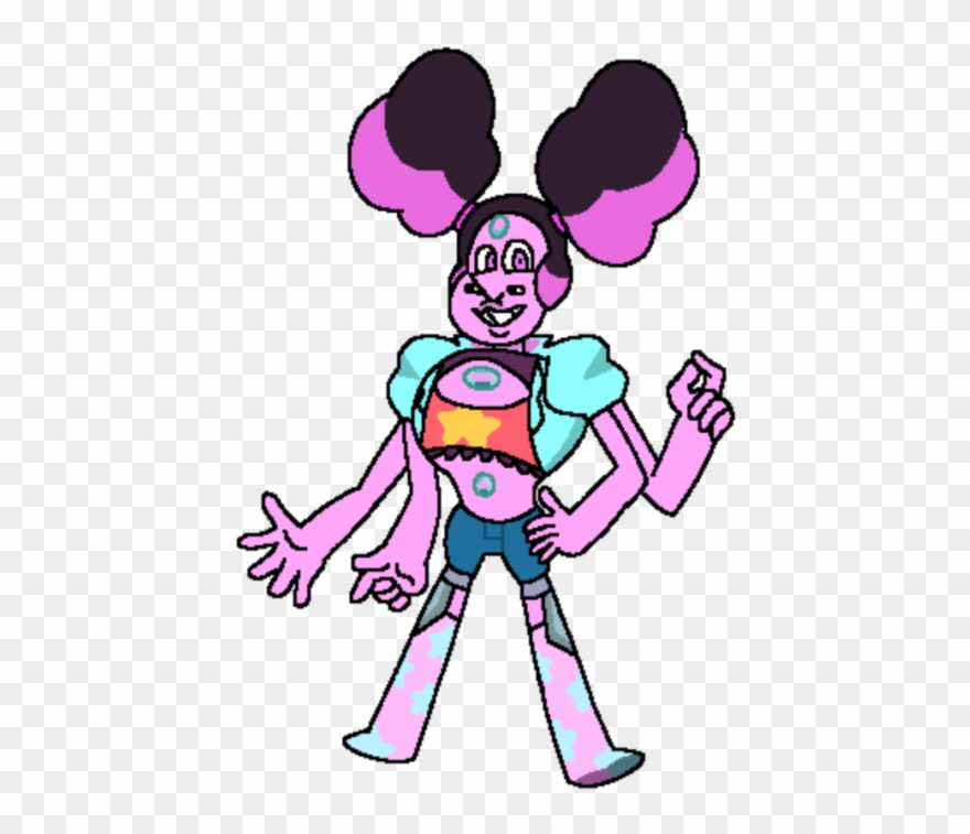 Steven Opal = Cotton Candy Quartz - Cartoon Clipart