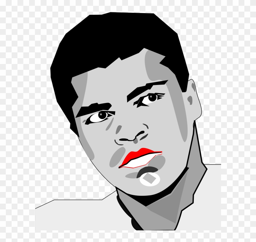 Clipart Muhammad Ali Clipart - Muhammad Ali Vector Png Transparent Png