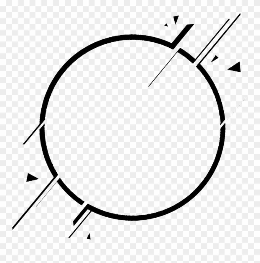 #design #circle #line #linesticker #4trueartists #stamp - Exo Clipart