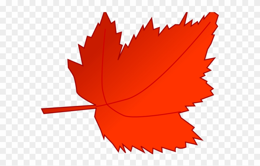 Autumn Leaves Clipart Animated - Red Autumn Leaves Clipart - Png Download