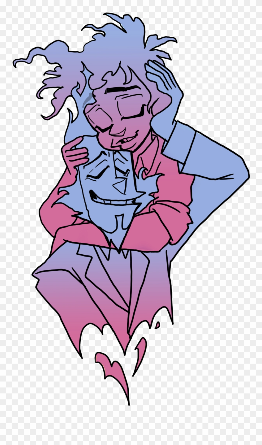 For @w2hrareshipweek This Was Just A Little Doodle - Illustration Clipart