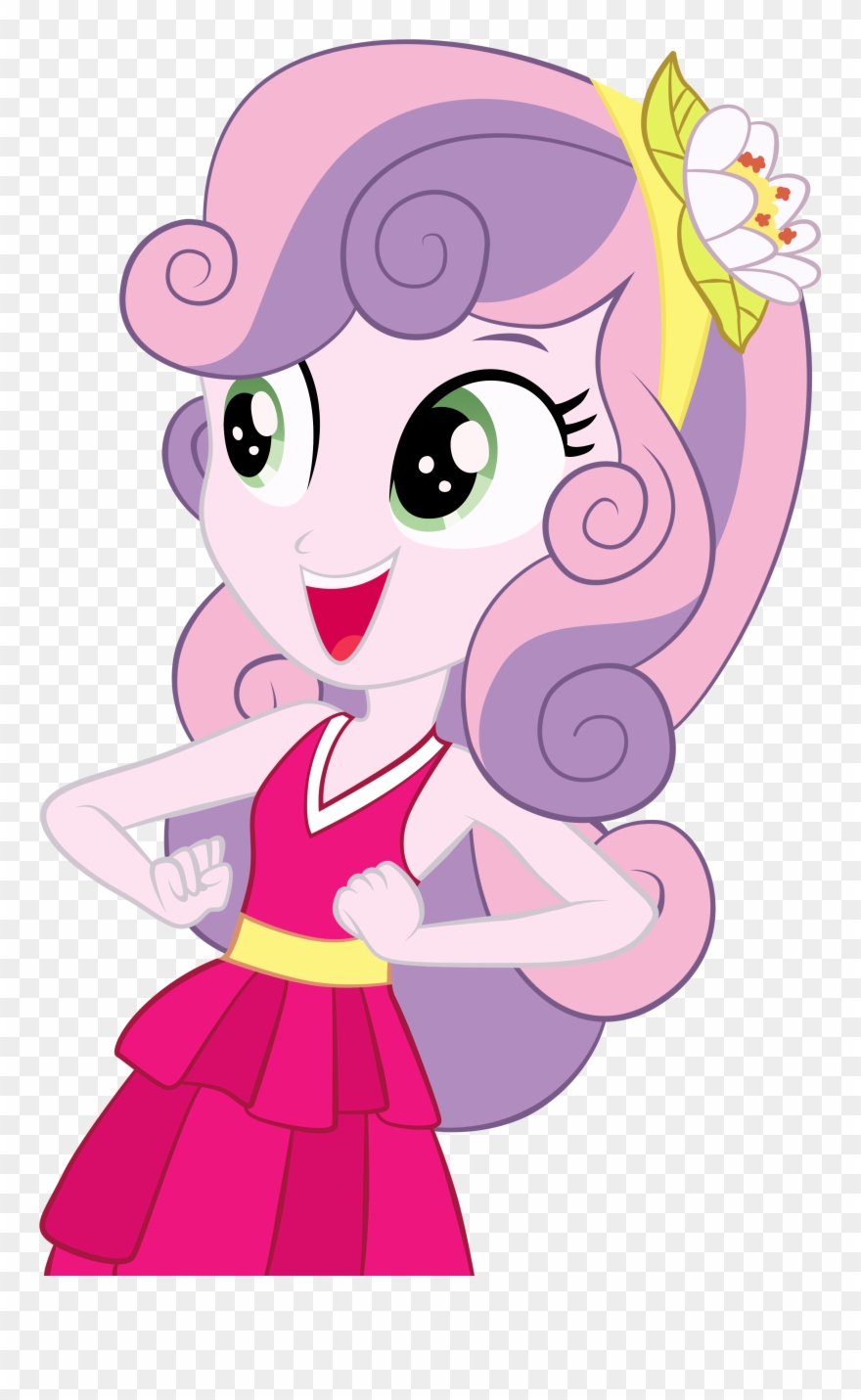 Absurd Res, Artist - My Little Pony Equestria Girls Sweetie Belle Clipart