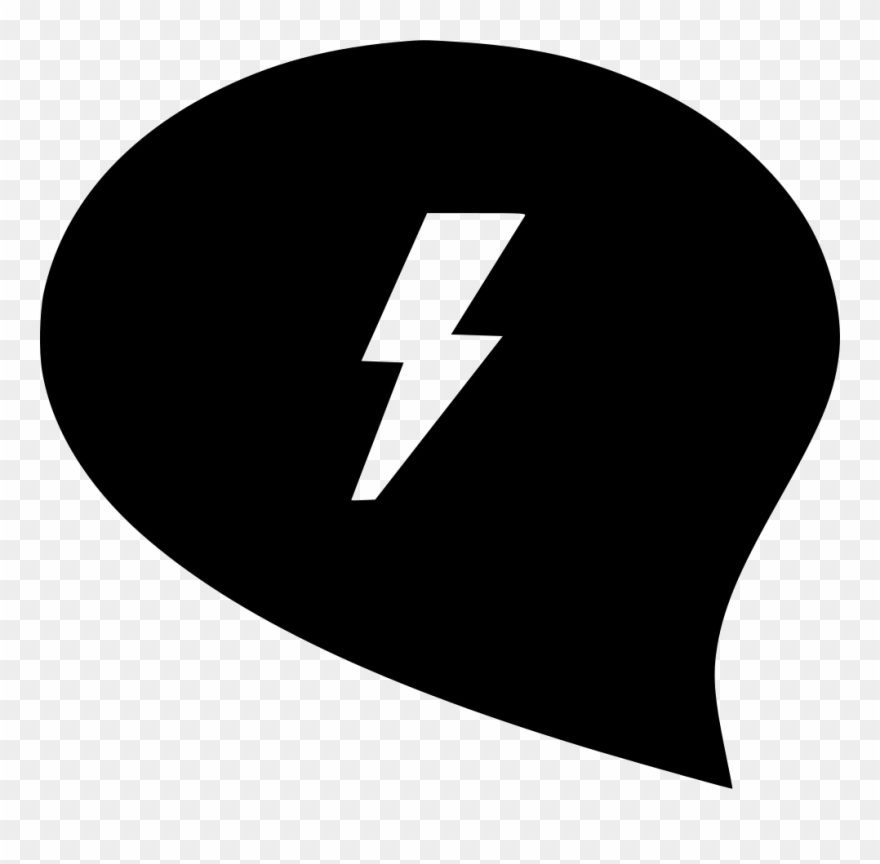 Shock Vector Electricity - Circle Clipart