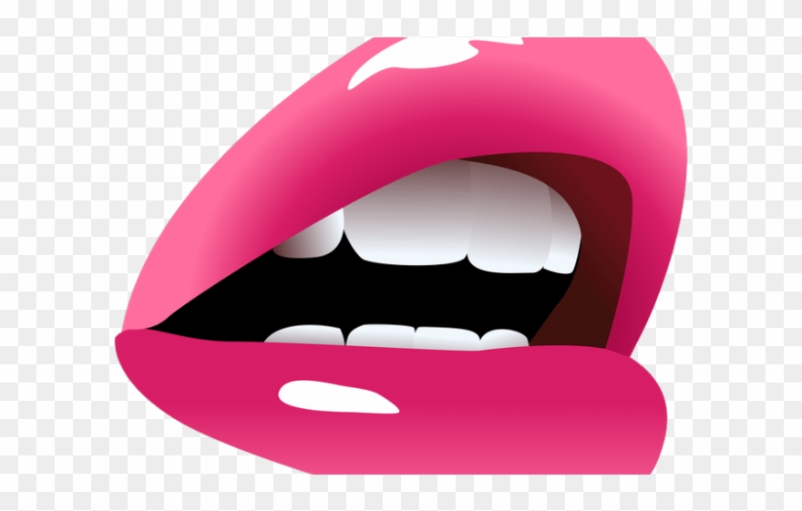 Lips Clipart Traceable - Mouth Side View Png Transparent Png
