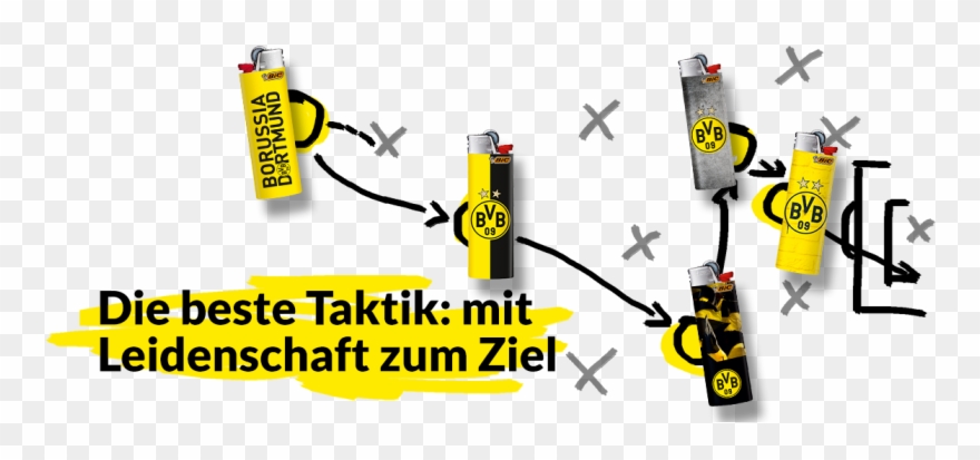 Bvb Sammeln Mit Spieltaktik - Beer Clipart