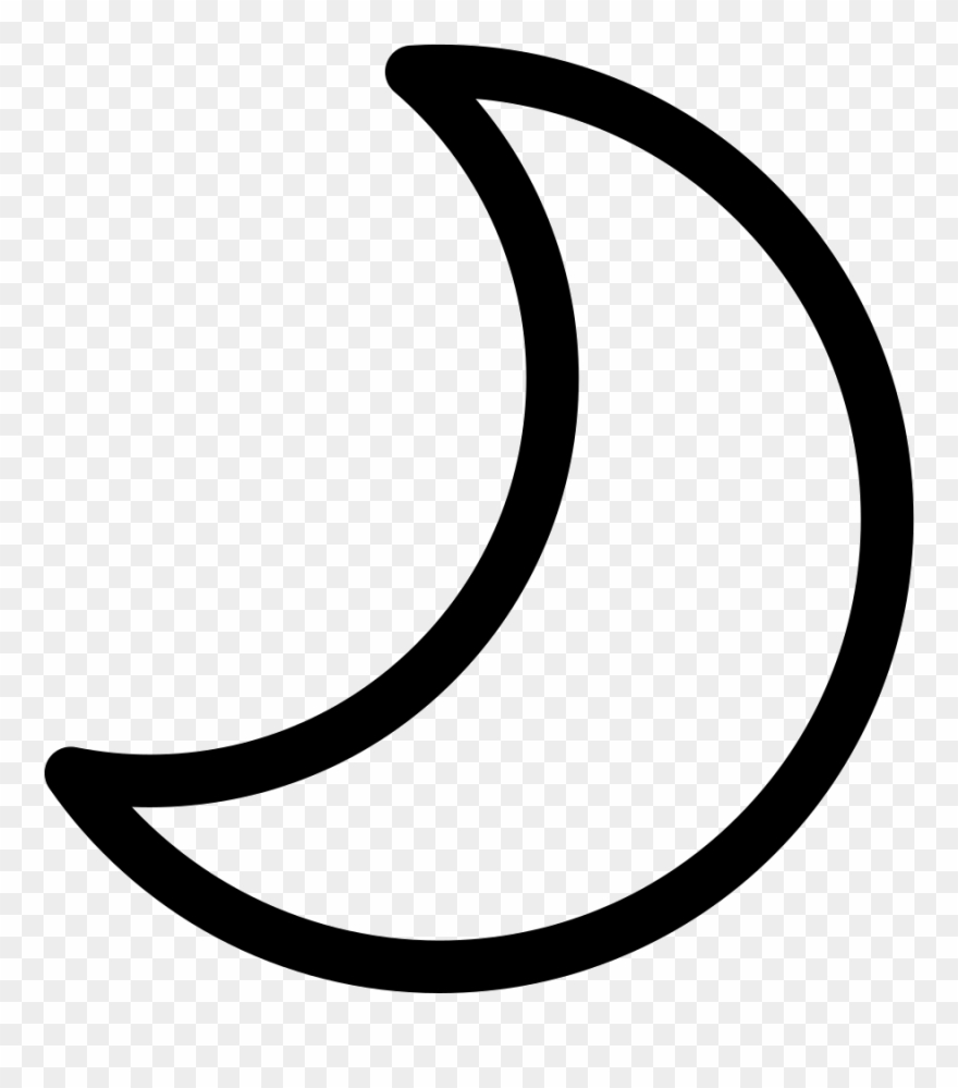 Icon Moon Comments Clipart