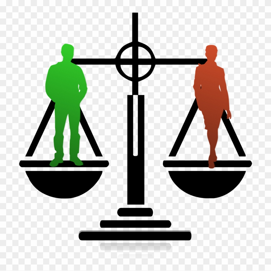 Should Female Tennis Players Earn The Same Amount Of - Gender Equality No Background Clipart