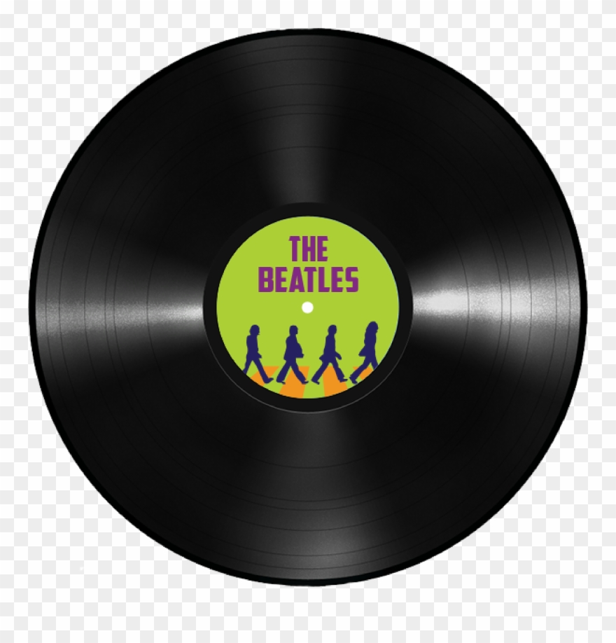 The Beatles Abbey Road Vinyl Alvum Re-design - Beatles Abbey Road Clipart