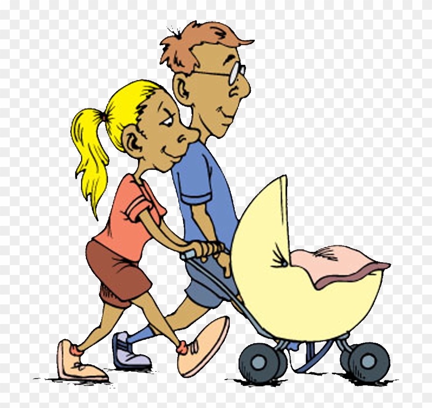 Child Clip Art Ⓒ - Gente Caminando Caricatura - Png Download
