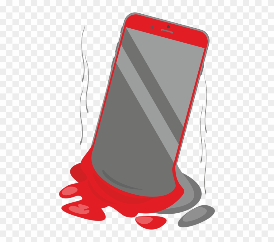 Smartphone,mobile - Phone Heat Png Clipart