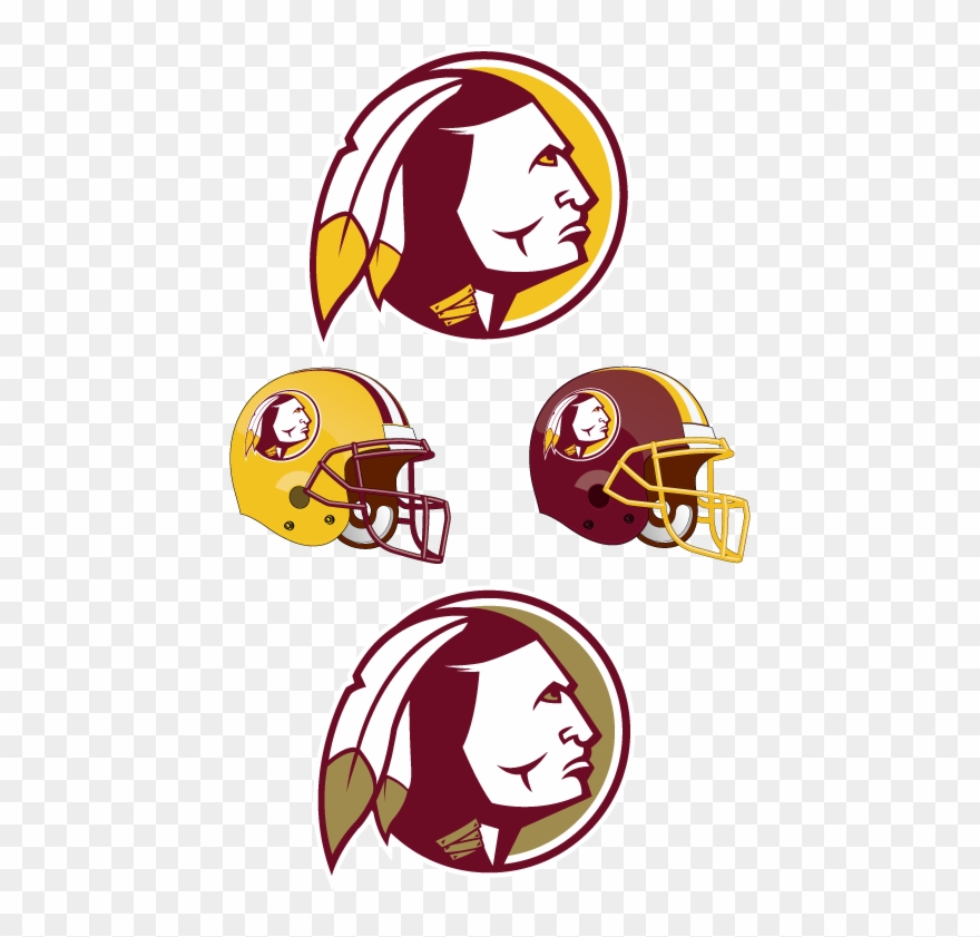 Redskins Logo Sad Redskins Chief Faces Clip Art - Washington Redskins - Png Download