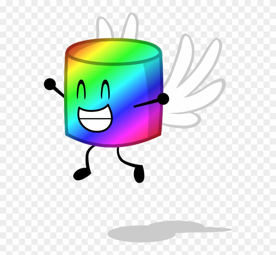 Cheesy On Twitter Rainbow Flying In The Ⓒ - Transparent Marshmallow Cartoon Clipart
