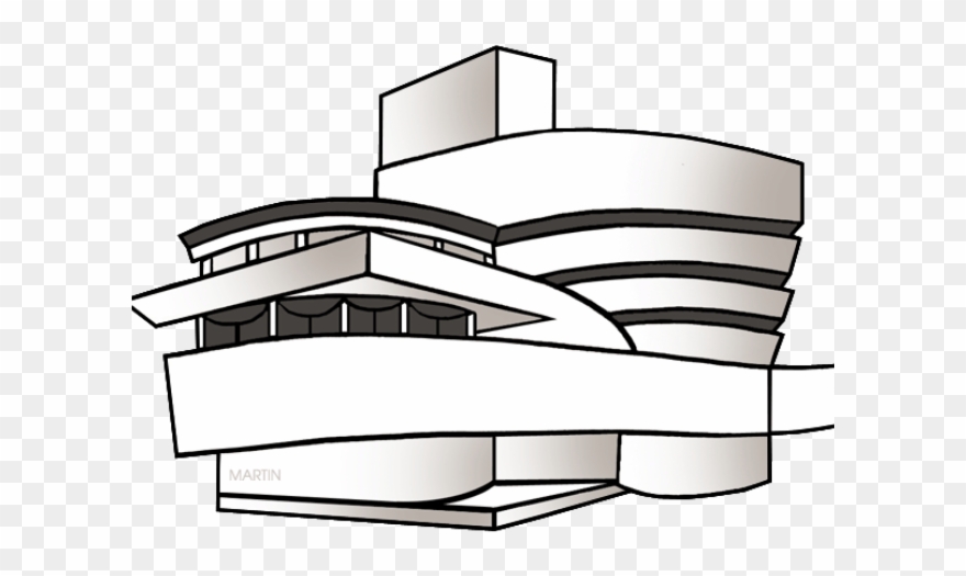 Museum Clipart Museam - Guggenheim Museum Png Transparent Png