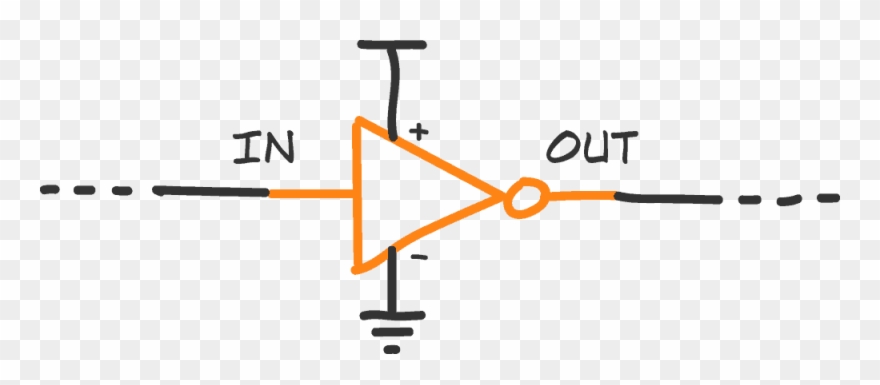 To Simplify, These Are Usually Hidden In Circuit Diagrams Clipart
