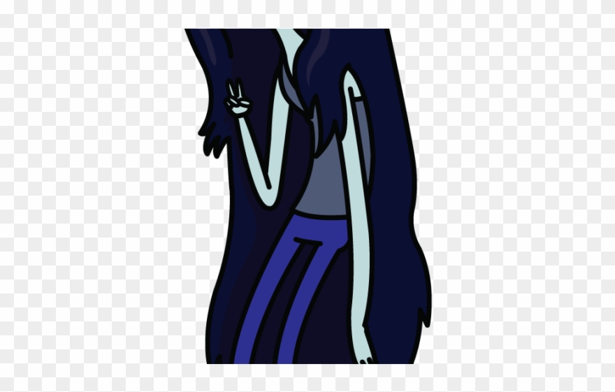 Adventure Time Clipart Marceline - Illustration - Png Download