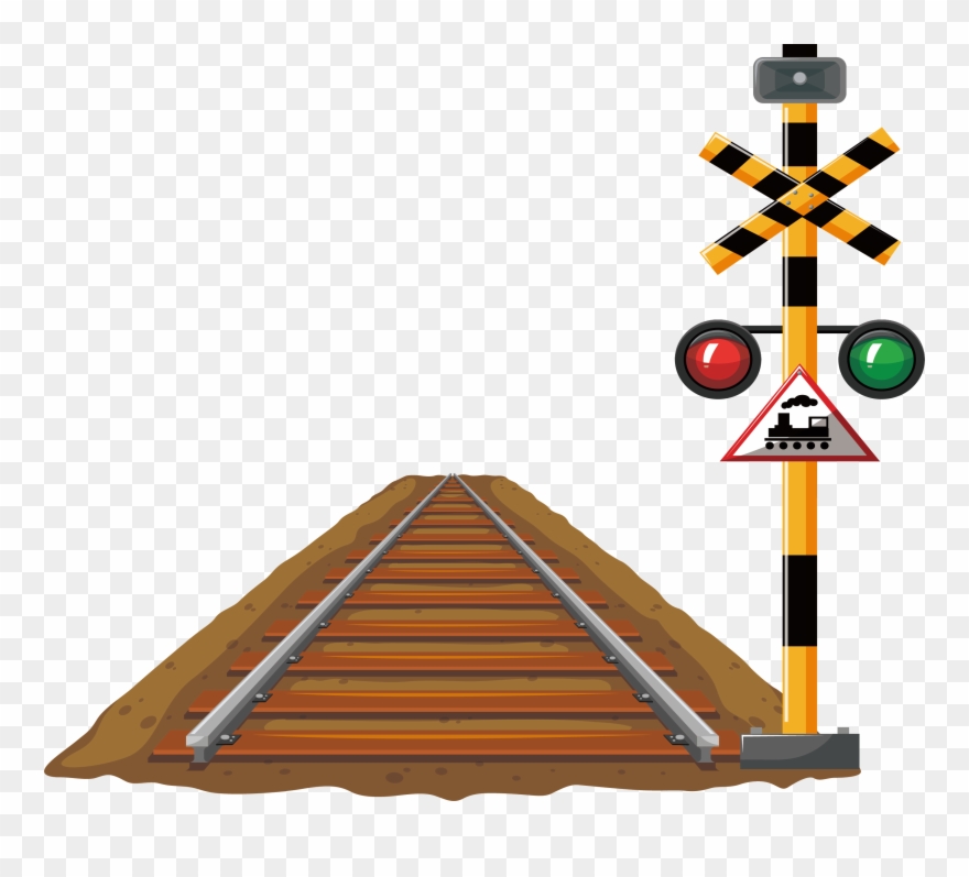 Traffic Light Clipart Train Signal - Train Traffic Light - Png Download