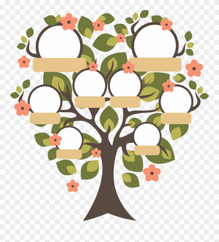 Familytree 2 - Family Tree Arbol Genealogico Png Clipart