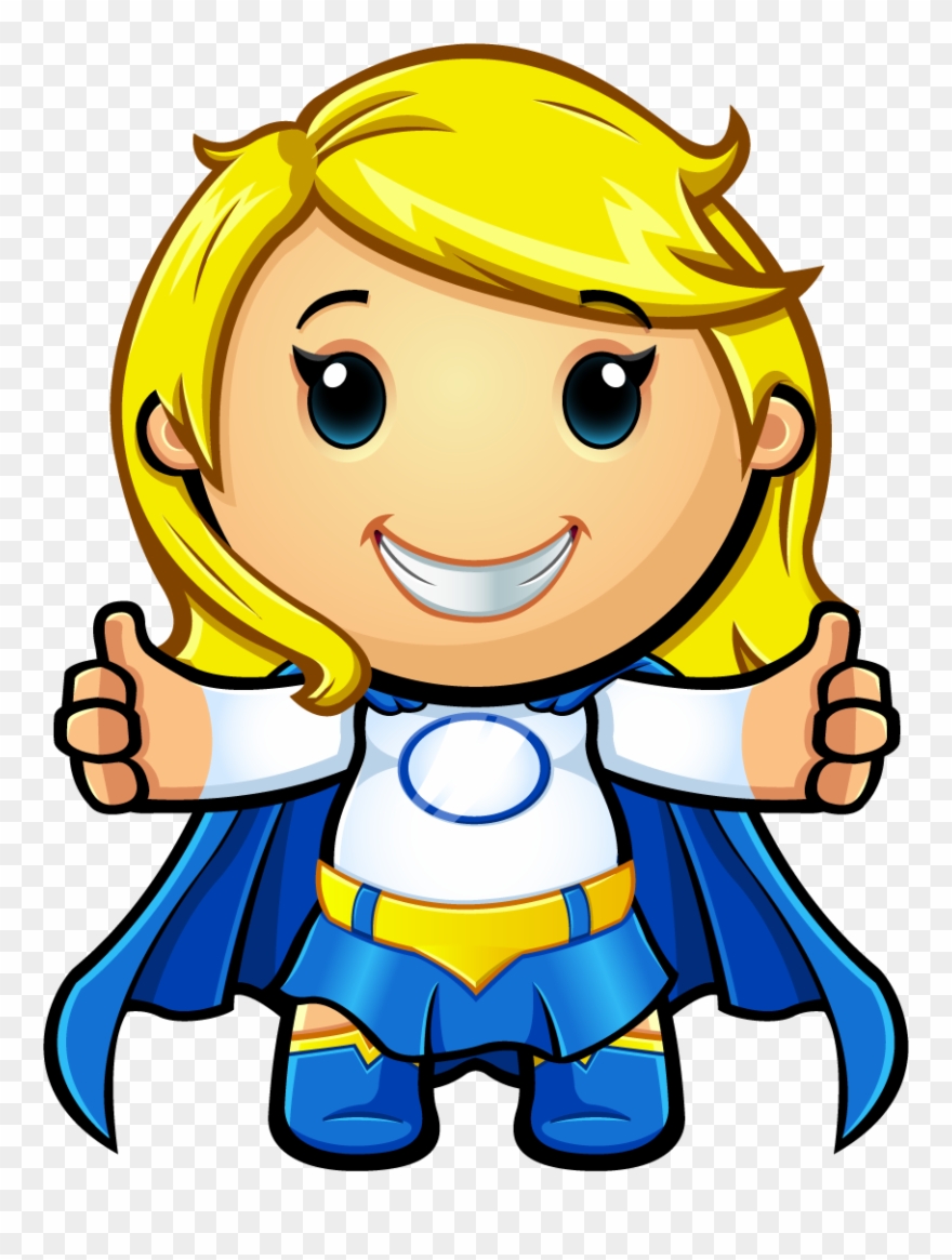 Mind Clipart Independent - Girl Thumbs Up Cartoon Png Transparent Png
