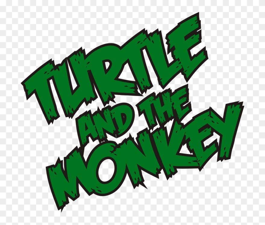 Monkey And Turtle Clipart