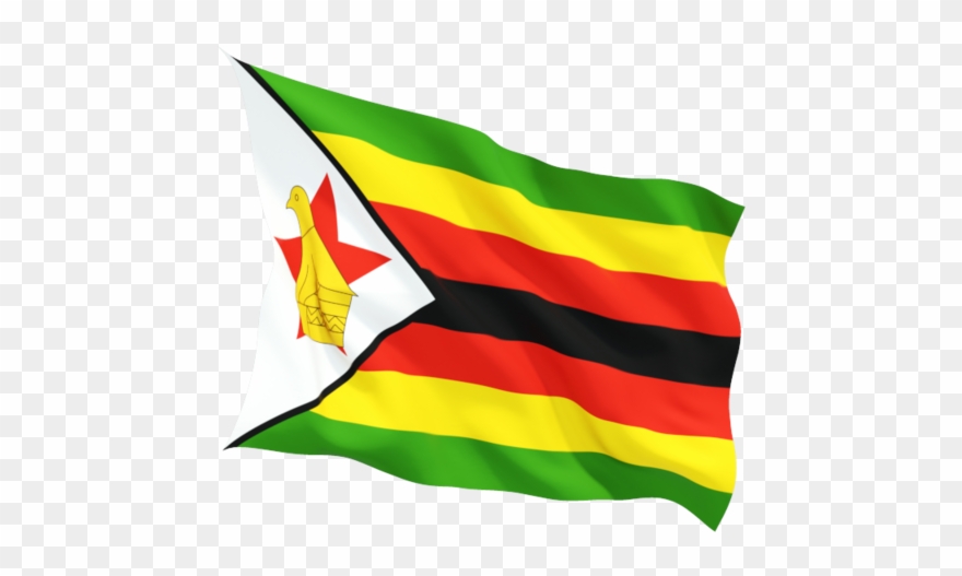 Zimbabwe Flag Clipart - Zimbabwe Flag - Png Download