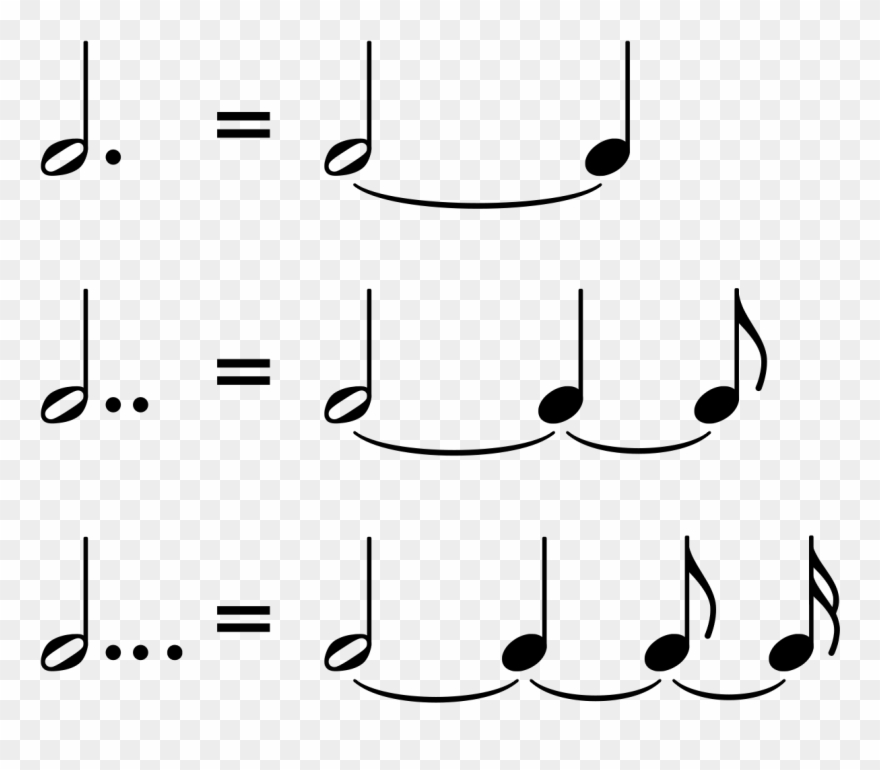 Tie And Dotted Notes Worksheet Clipart