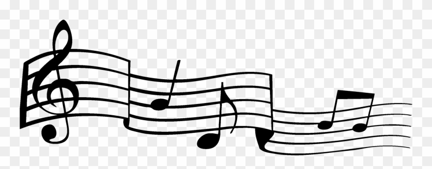 Staff - Music Notes With No Background Clipart