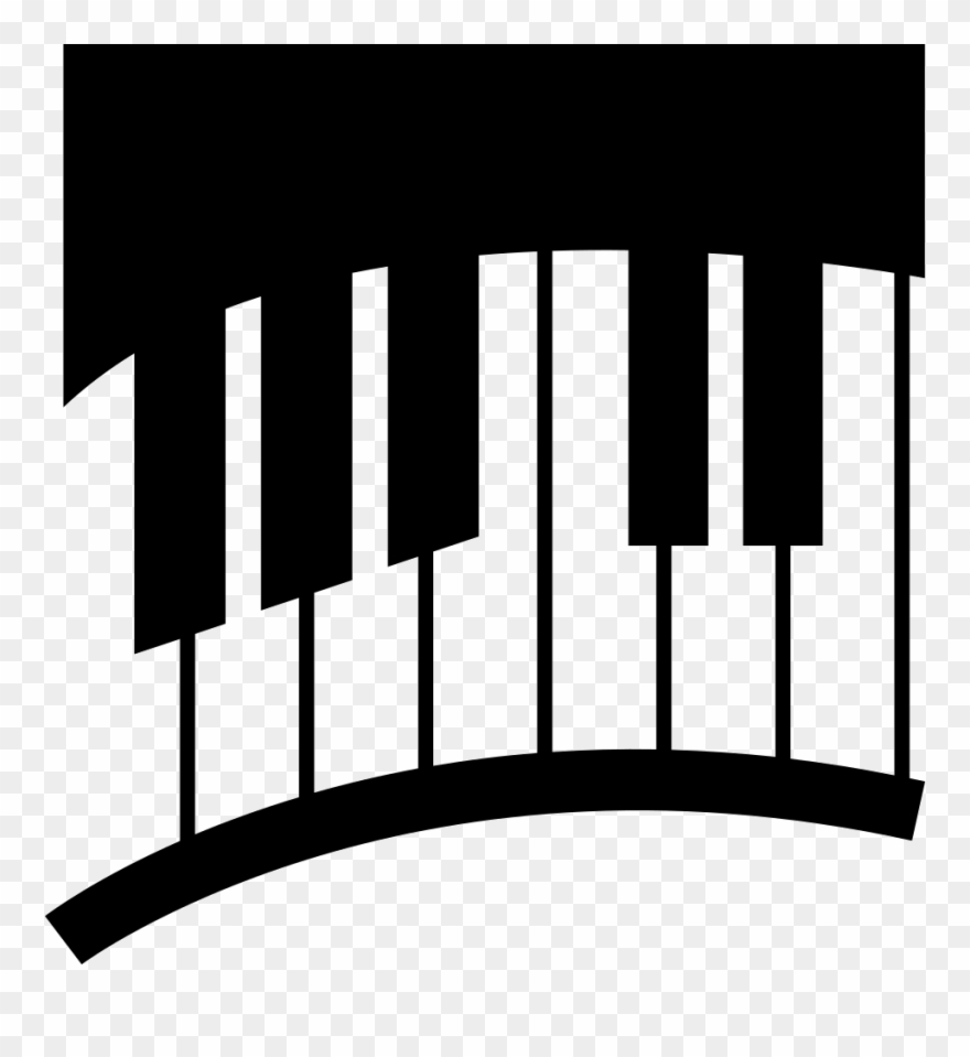 Download Teclas De Piano Animado Clipart Musical Keyboard - Imagenes De Pianos Logos - Png Download