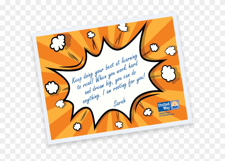 Power Note Sample - United Way Clipart