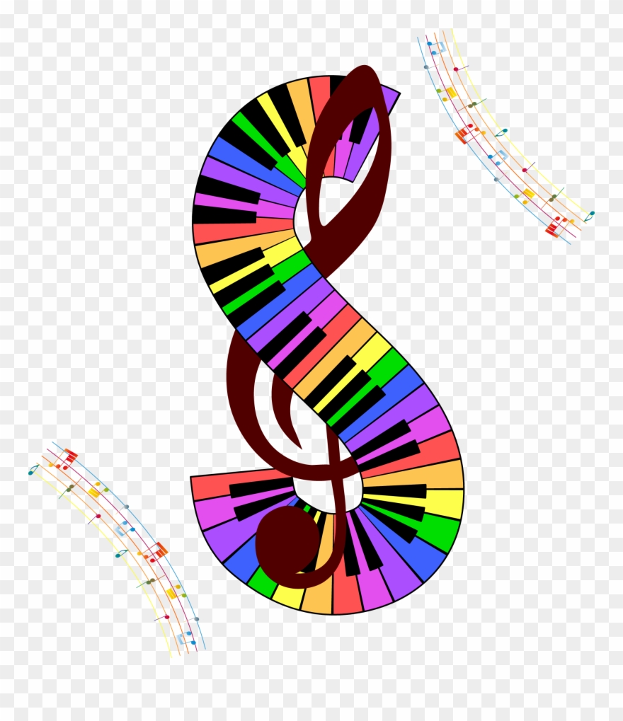 Vector Music Notes Png - Musica Color Vector Clipart