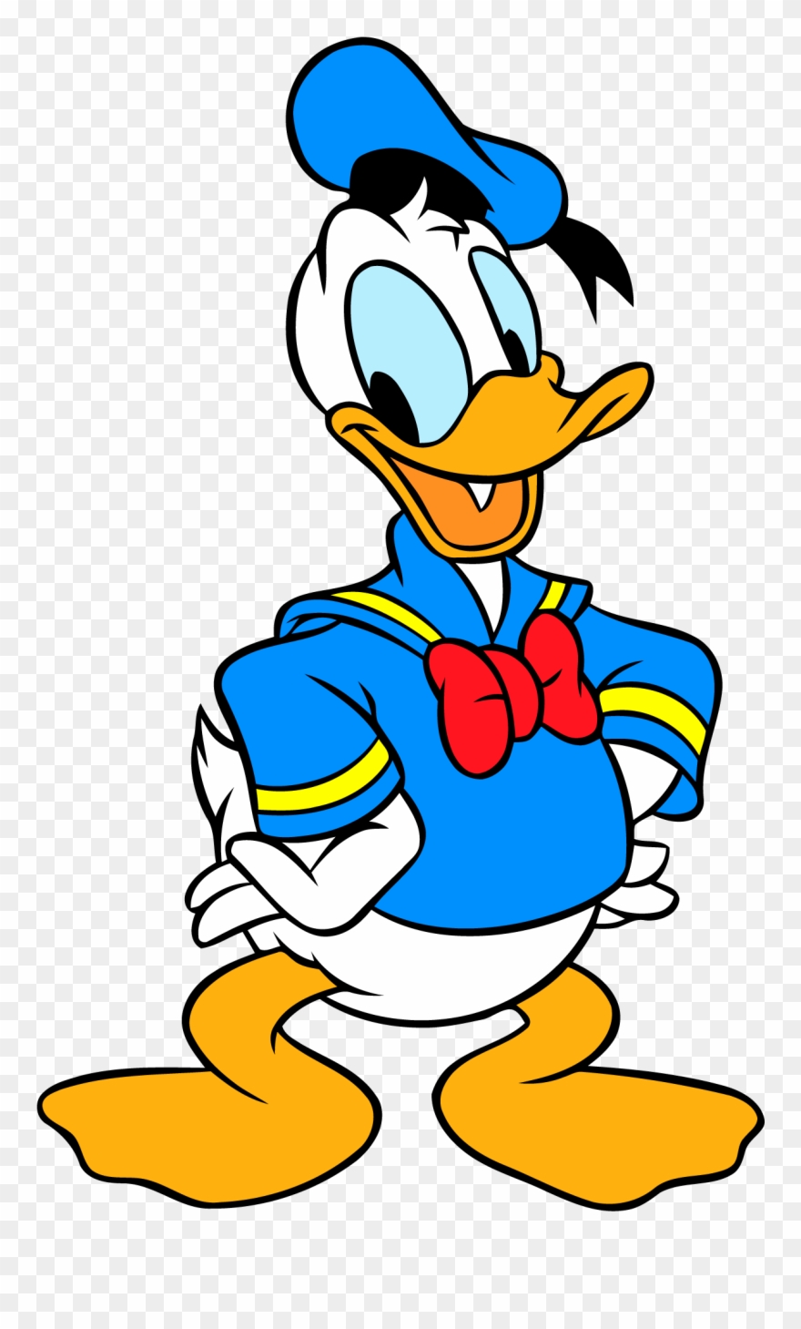 Donald Duck Look Png Image - Donald Duck Clipart