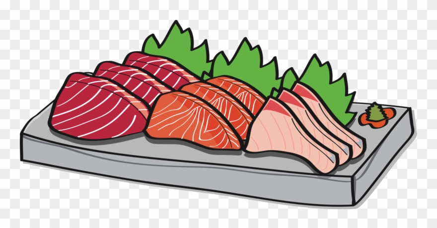 All Photo Png Clipart - Sashimi Clipart Transparent Png
