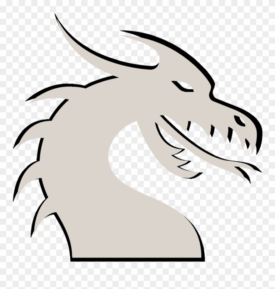Silver Dragons - Silver Clipart