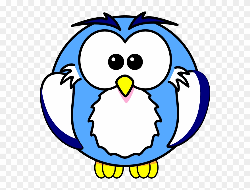 Original Png Clip Art File Pale Blue Owl Svg Images Transparent Png