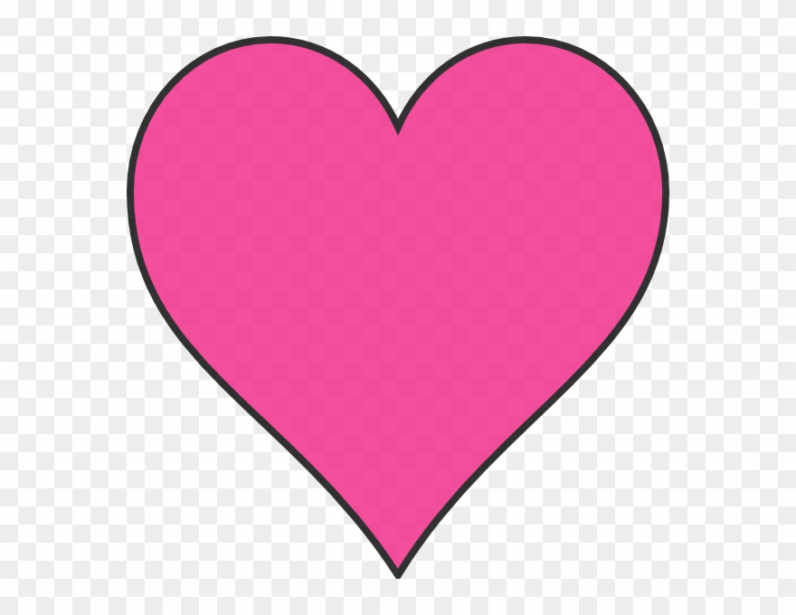 Pink Heart Clipart - Png Download