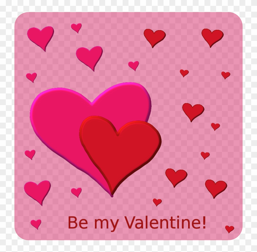 Hearts Clip Art Download - Valentine's Day - Png Download