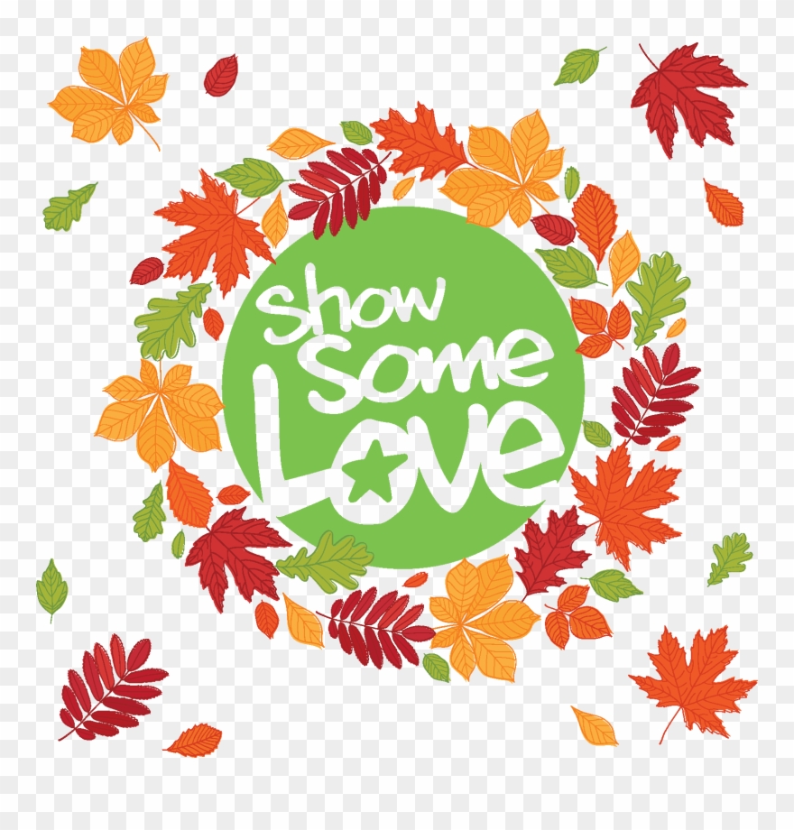 Image Icon Fall Leaves - Cfc Show Some Love Logo Clipart
