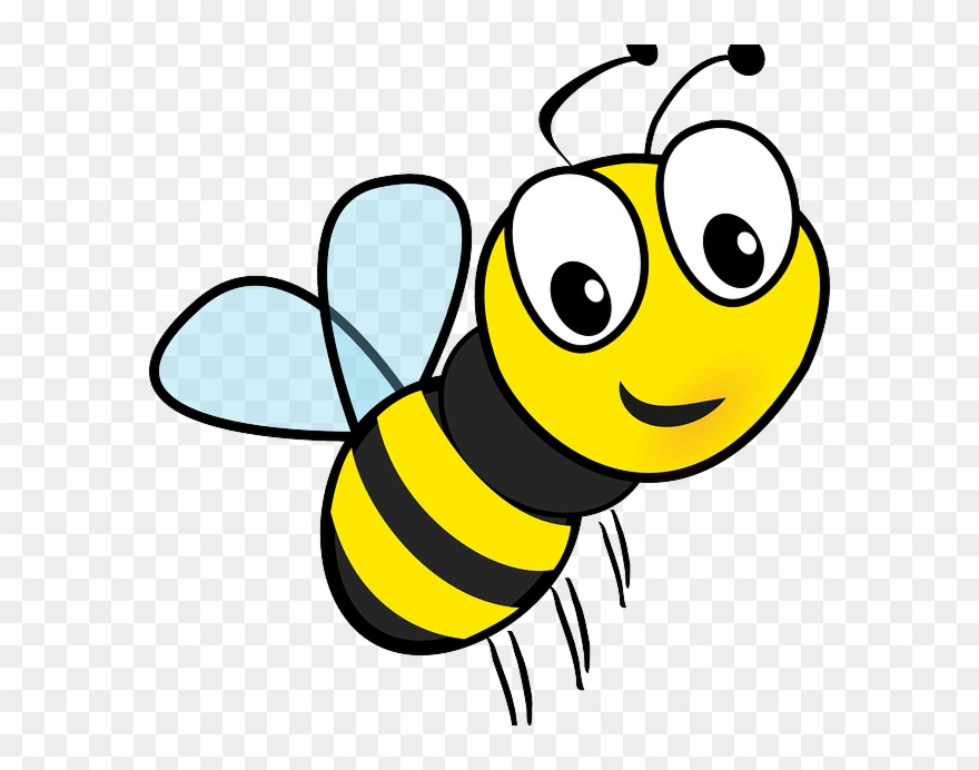 Hornet Clipart Killer Bee - Transparent Background Bee Clipart - Png Download